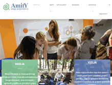 Tablet Screenshot of amity-yu.org